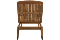 Flash Sale Miliboo Set de 2 tumbonas de acacia maciza CANOPEE