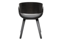 Flash Sale Miliboo Silla de diseño negra BENT