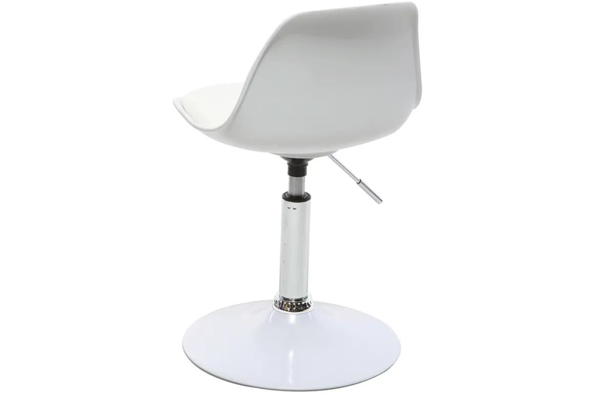 Online Miliboo Silla de escritorio diseño infantil blanco STEEVY