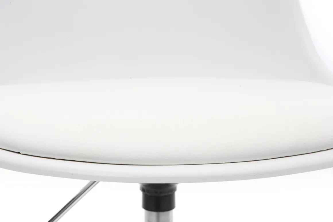 Online Miliboo Silla de escritorio diseño infantil blanco STEEVY