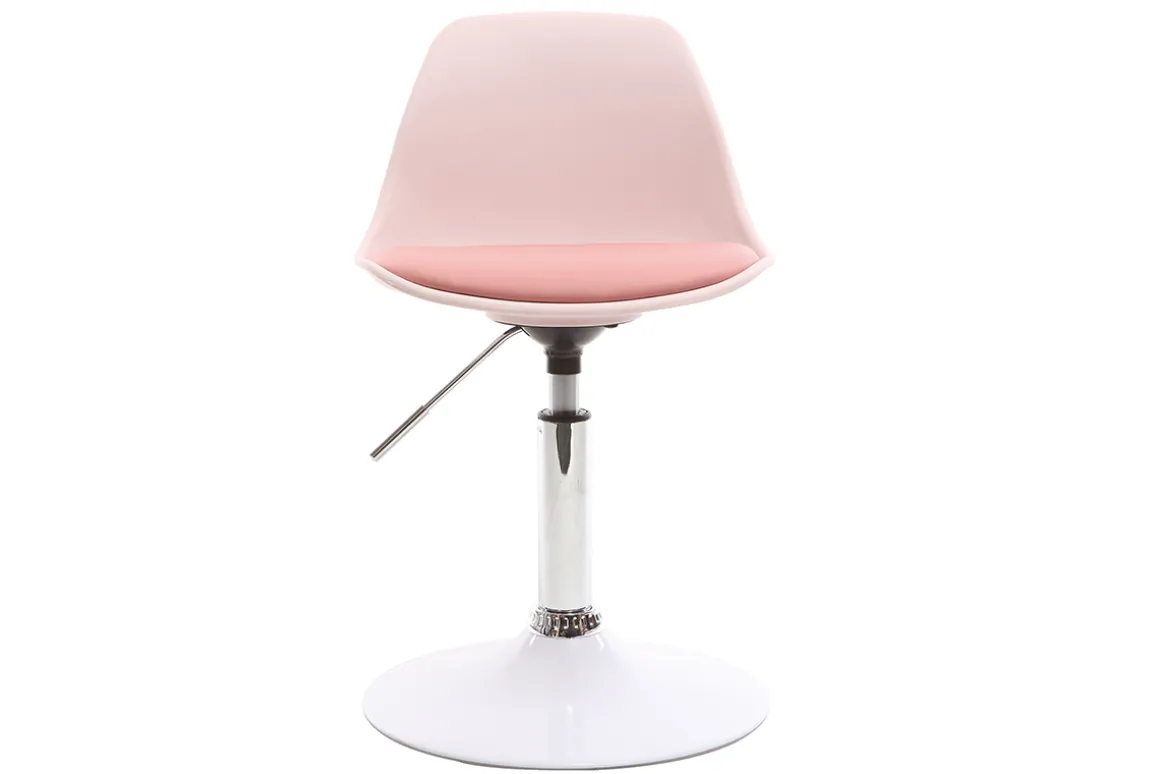 Cheap Miliboo Silla de escritorio diseño infantil rosa STEEVY