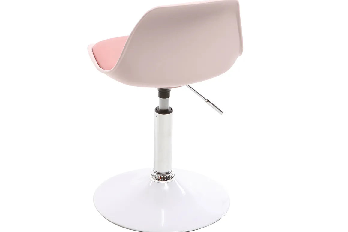 Cheap Miliboo Silla de escritorio diseño infantil rosa STEEVY