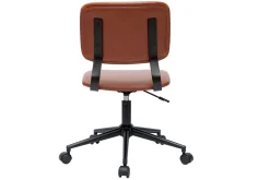 Clearance Miliboo Silla de escritorio vintage marrón LAB