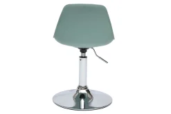 Best Sale Miliboo Silla de oficina infantil diseño verde gris STEEVY