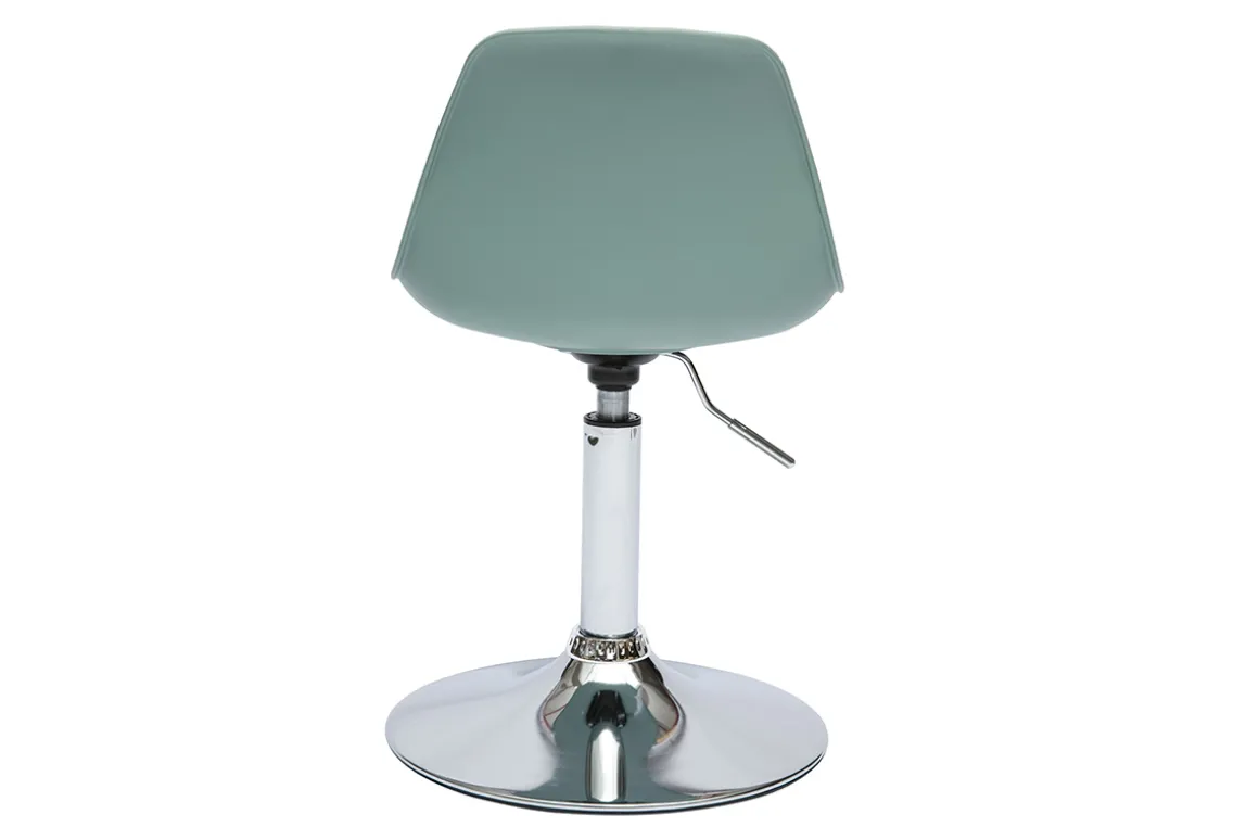 Best Sale Miliboo Silla de oficina infantil diseño verde gris STEEVY