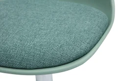 Best Sale Miliboo Silla de oficina infantil diseño verde gris STEEVY