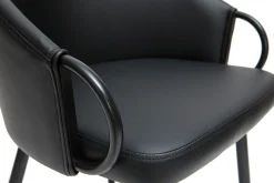 Online Miliboo Silla moderna negra PRECIO