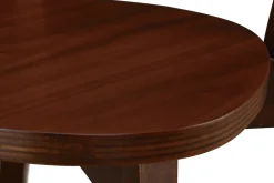 Discount Miliboo Sillas diseño nogal LEENA (lote de 2)