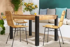 Outlet Miliboo Sillas en ratán natural lote de de 2 MALACCA