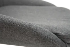 Flash Sale Miliboo Sillas en tejido gris clato (lote de 2) HOLO