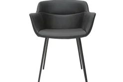 Online Miliboo Sillas modernas negras (lote de 2) NERO