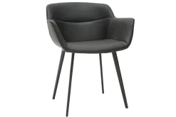 Online Miliboo Sillas modernas negras (lote de 2) NERO