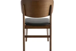Fashion Miliboo Sillas nogal y negro (lote de 2) SHELDON