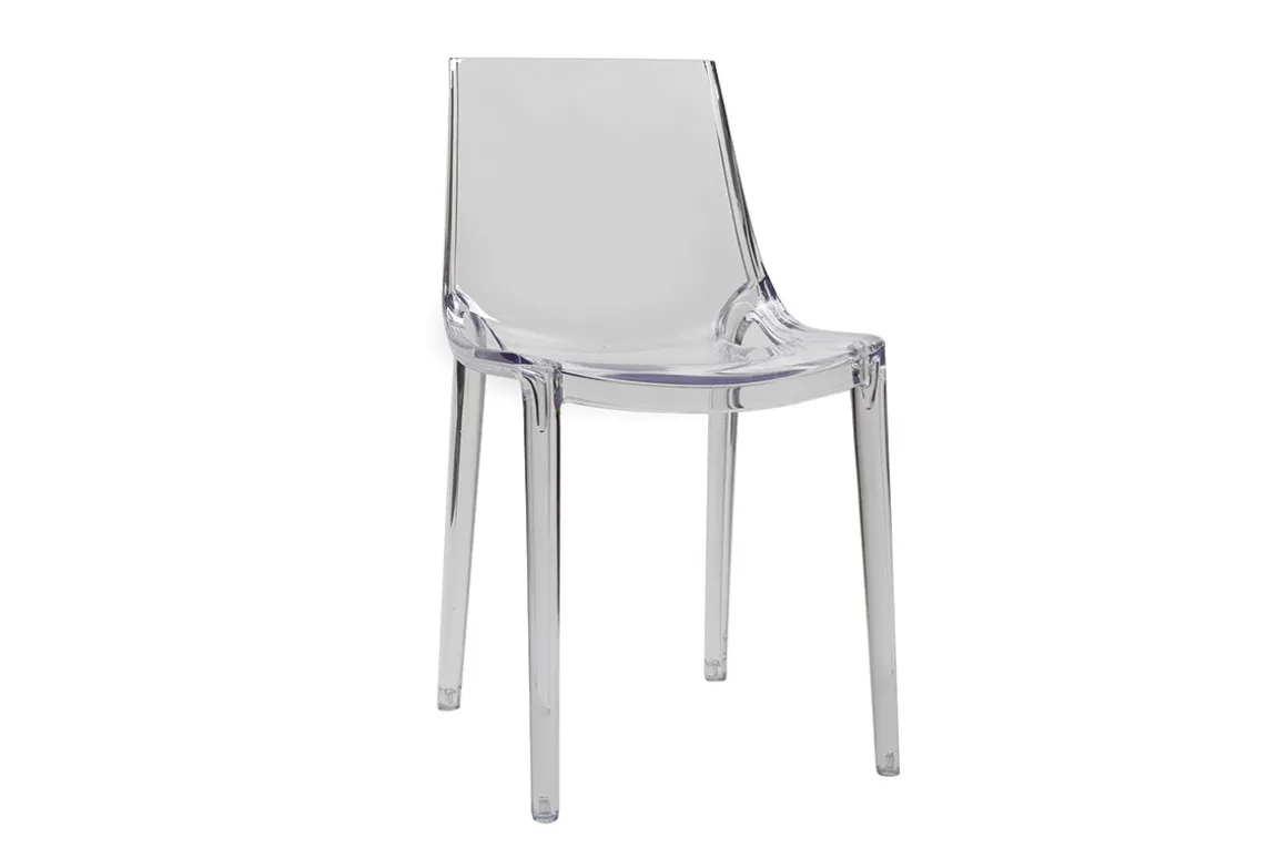 Cheap Miliboo Sillas transparentes diseño lote de 2 YZEL