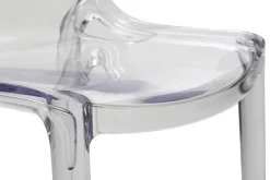 Cheap Miliboo Sillas transparentes diseño lote de 2 YZEL