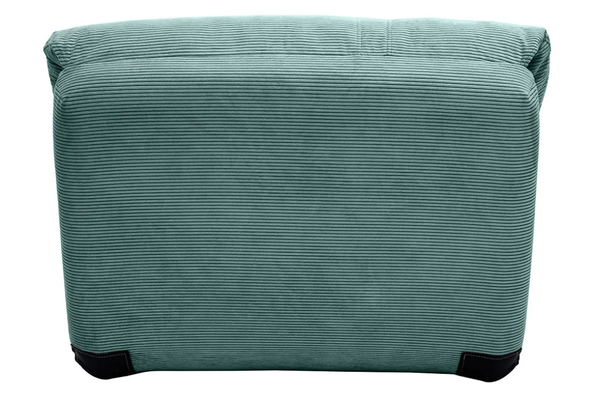 Flash Sale Miliboo Sillón cama de 1 plaza pana color celadón SPENCER
