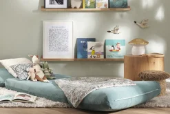 Flash Sale Miliboo Sillón cama de 1 plaza pana color celadón SPENCER