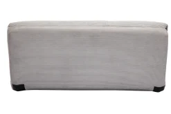Hot Miliboo Sillón cama de 2 plazas de pana gris claro SPENCER