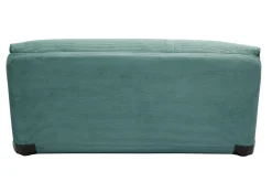 Outlet Miliboo Sillón cama de 2 plazas de pana verde celadón SPENCER