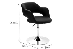 New Miliboo Sillón de diseño blanco JESSY