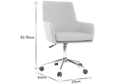 Cheap Miliboo Sillón de escritorio diseño tejido azul petróleo SHANA