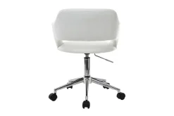 Online Miliboo Sillón de escritorio diseño blanco JESSY