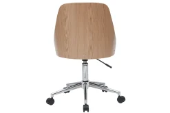 Online Miliboo Sillón de escritorio moderno blanco QUINO