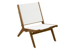 Cheap Miliboo Sillón de jardín de madera maciza MALIBU