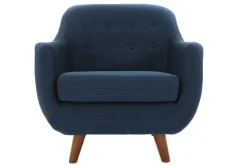 Online Miliboo Sillón diseño azul YNOK