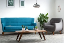 Online Miliboo Sillón diseño azul YNOK