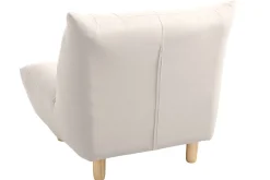 Sale Miliboo Sillón diseño escandinavo natural YUMI