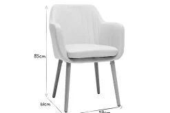 Store Miliboo Sillón escandinavo verde menta y patas roble ALEYNA