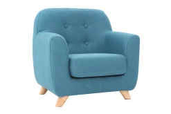 Shop Miliboo Sillón infantil nórdico azul NORKID