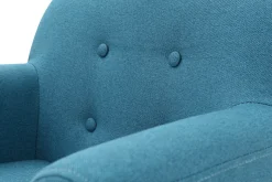 Shop Miliboo Sillón infantil nórdico azul NORKID