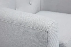 Clearance Miliboo Sillón infantil nórdico gris claro NORKID