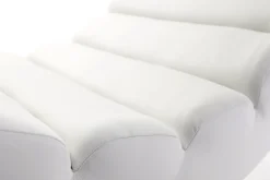 New Miliboo Sillón mecedora moderno blanco TAYLOR