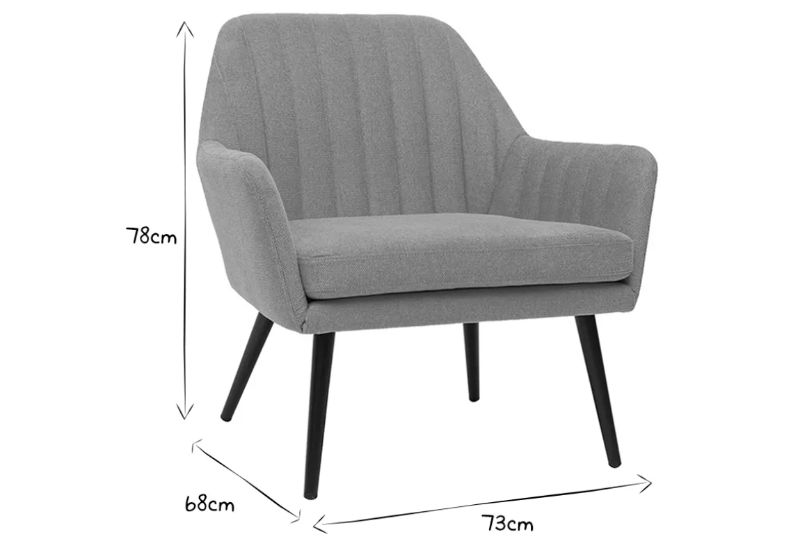 Clearance Miliboo Sillón moderno de tela efecto aterciopelado texturizado amarillo mostaza y metal negro GASTON