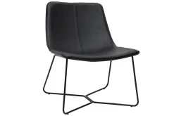 Discount Miliboo Sillón negro SANTI