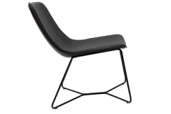 Discount Miliboo Sillón negro SANTI