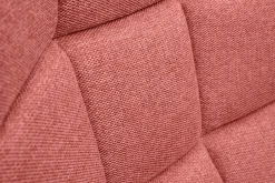 Sale Miliboo Sillón nórdico con tejido efecto aterciopelado texturizado color terracota y madera BRODY
