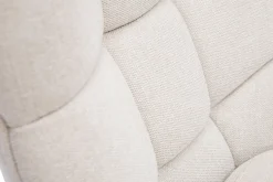 Outlet Miliboo Sillón nórdico efecto aterciopelado natural con patas de madera BRODY