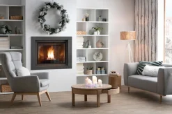 Flash Sale Miliboo Sillón nórdico gris claro y madera BRODY