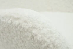 Clearance Miliboo Sillón nórdico tejido oveja y madera ESKUA