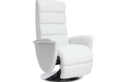 Best Sale Miliboo Sillón relax manual blanco NELSON