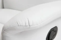 Best Sale Miliboo Sillón relax manual blanco NELSON
