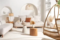 Cheap Miliboo Sillón suspendido en ratán GALON -