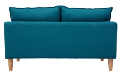 Best Sale Miliboo Sofá 2 plazas azul petróleo KATE