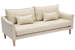 Cheap Miliboo Sofá 3 plazas beige KATE