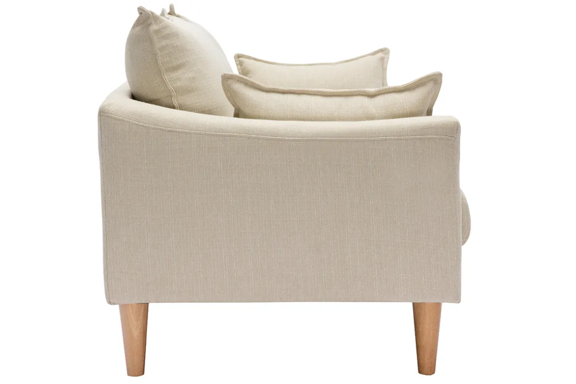 Cheap Miliboo Sofá 3 plazas beige KATE