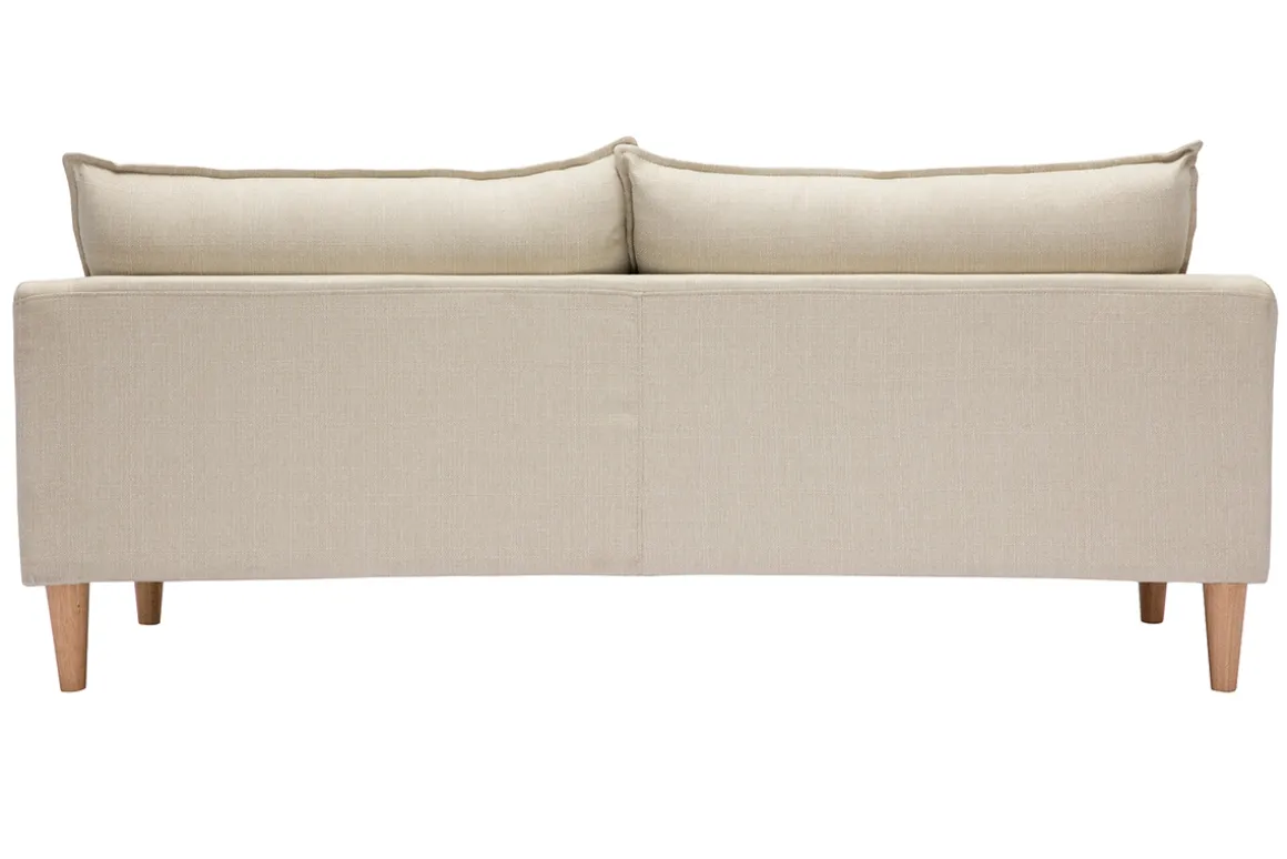 Cheap Miliboo Sofá 3 plazas beige KATE